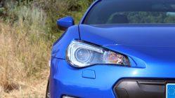 Subaru BRZ prueba faro delantero