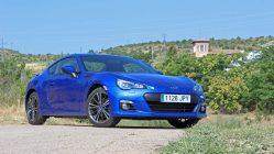 Subaru BRZ prueba frontal
