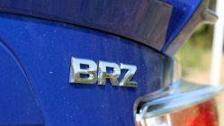 Subaru BRZ prueba logotipo