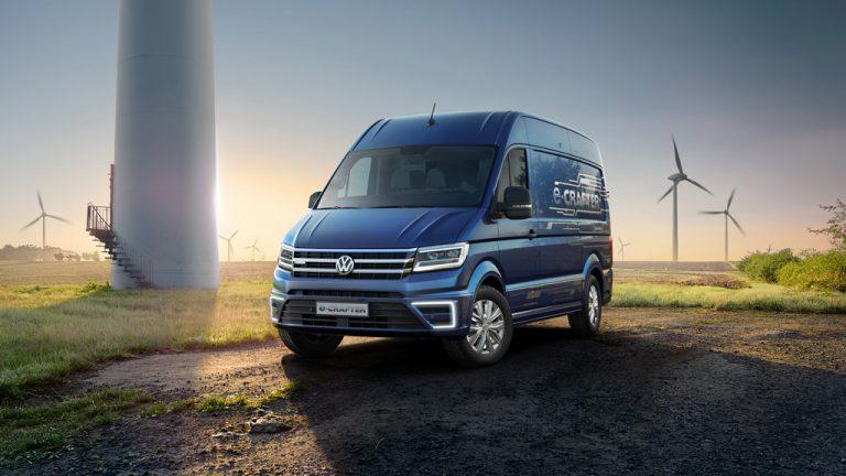 Volkswagen e-Crafter Concept frontal