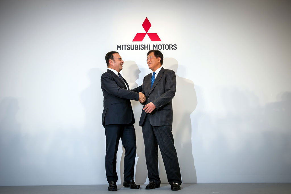 Acuerdo Nissan-Mitsubishi Carlos Ghosn Osamu Masuko