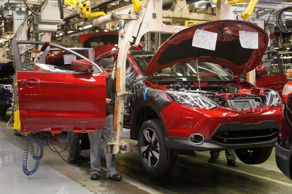 Fabricación del Nissan Qashqai en Sunderland