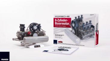 Maqueta de motor bóxer Porsche 911