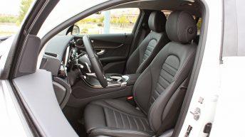 Mercedes GLC 250d Coupé prueba asientos delanteros