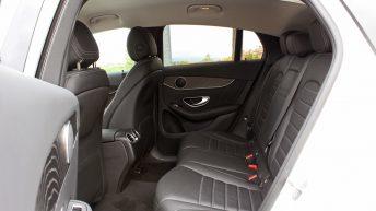 Mercedes GLC 250d Coupé prueba asientos traseros