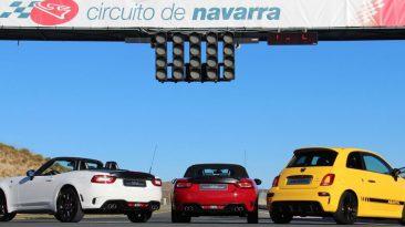 Más de 160 Abarth, procedentes de todo el país, se dieron cita en Navarra.