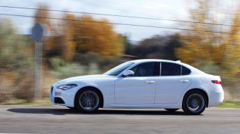 Alfa Romeo Giulia barrido lateral