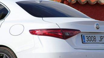 Alfa Romeo Giulia detalle trasera