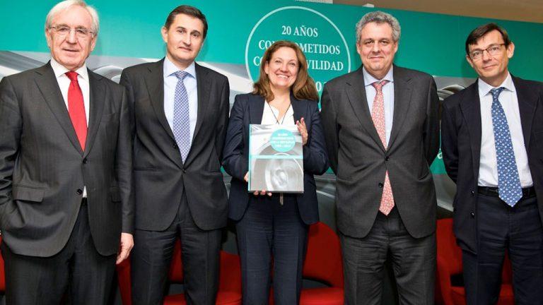 Presentacion libro AER - Agustín Garcia, Pedro Prieto, Maj Britt Larka, Cristobal Cremadades, Alejandro Cros