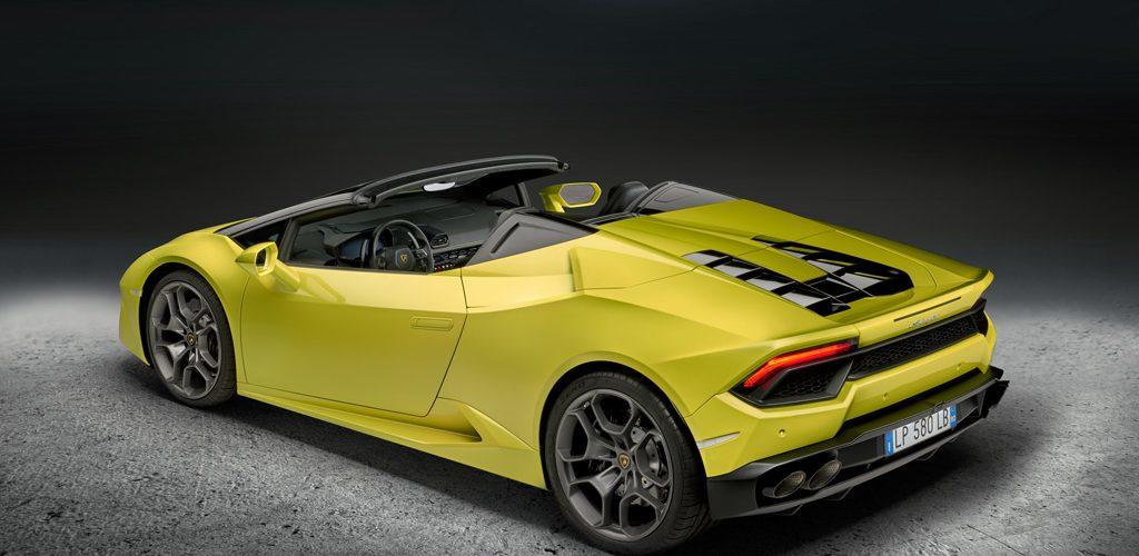 Lamborghini Huracán LP 580-2 Spyder trasera