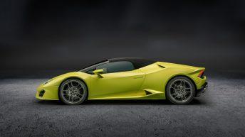 Lamborghini Huracán LP 580-2 Spyder lateral