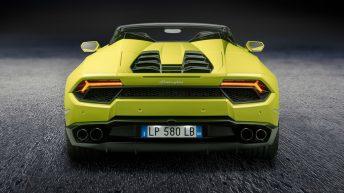 Lamborghini Huracán LP 580-2 Spyder trasera