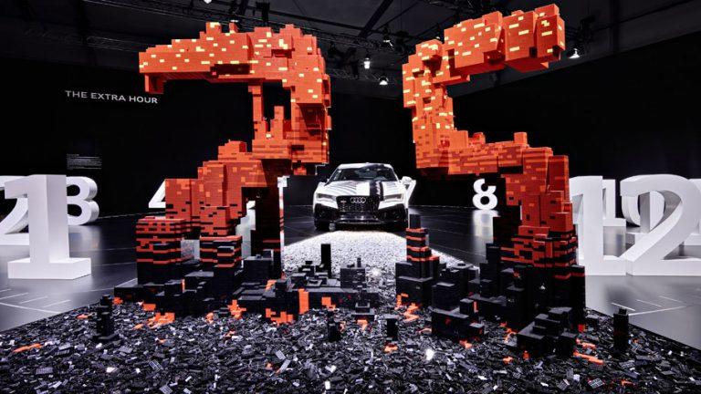 Audi y LEGO se juntan en la Feria Design Miami para darle al RS 7 nuevos aires de libertad.