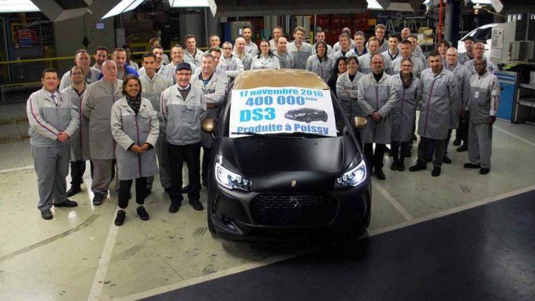 DS 3 número 400.000