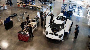 Fabricación del Ford GT 2017