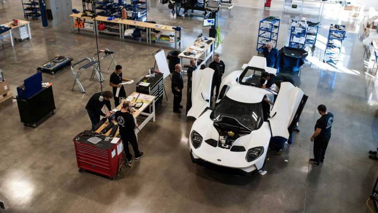 Fabricación del Ford GT 2017