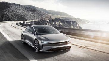 Lucid Air frontal