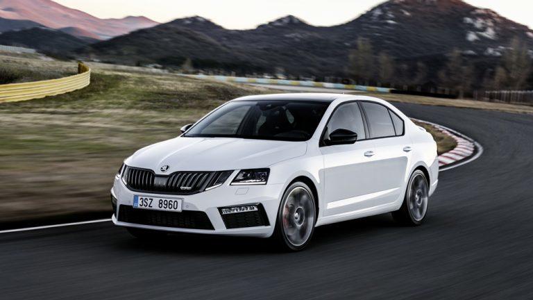 Skoda Octavia RS 2017 frontal