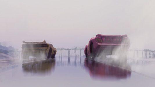 Primeras imágenes en acuarela de Cars 3.