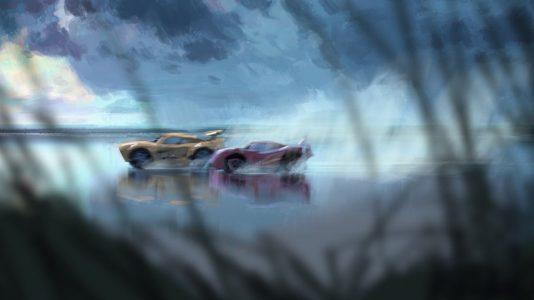 Primeras imágenes en acuarela de Cars 3.