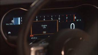 Ford Mustang 2018 cuadro de mandos