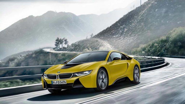 BMW i8 Protonic Frozen Yellow hibridos y electricos Salon Ginebra 2017