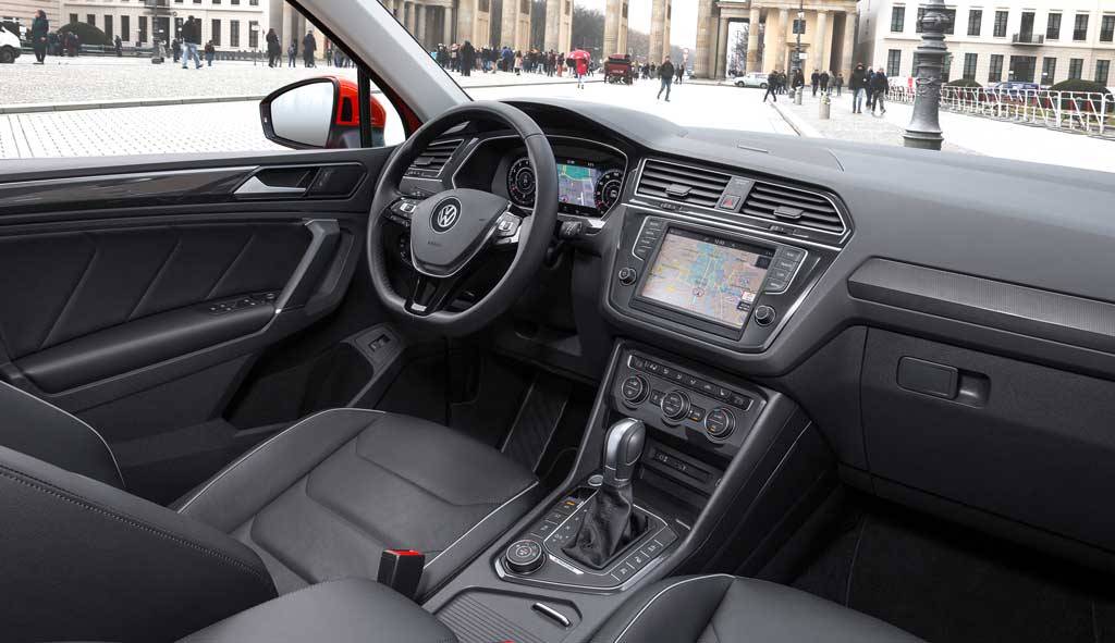 Interior Volkswagen Tiguan 2017