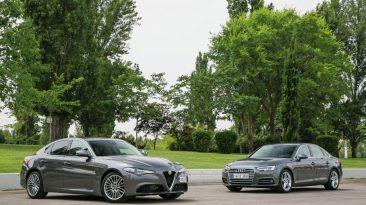 Alfa Gulia contra Audi A4: