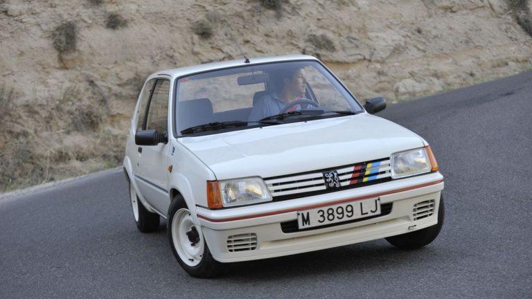 Peugeot 205 prueba