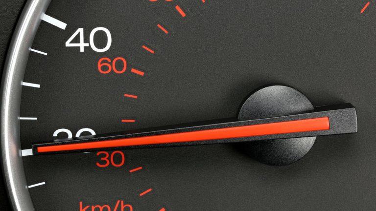 velocímetro 20 km/h