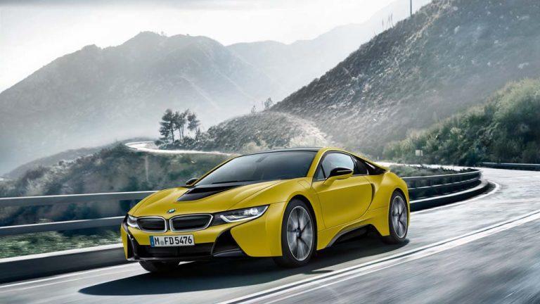 BMW i8 Protonic Frozen Yellow