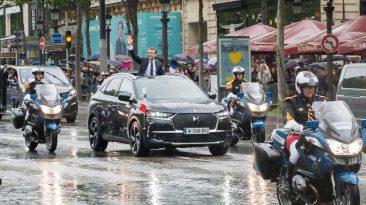 DS7 Crossback de Emmanuel Macron