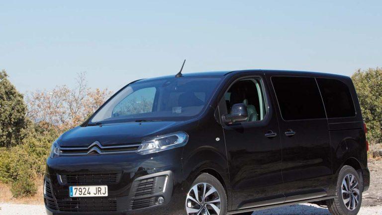 Citroën SpaceTourer 2.0 BlueHDI 180 CV tres cuartos delantero