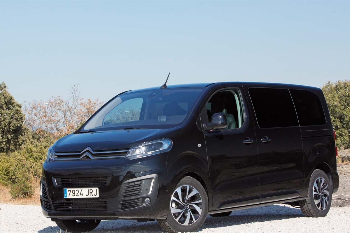 Citroën SpaceTourer 2.0 BlueHDI 180 CV tres cuartos delantero