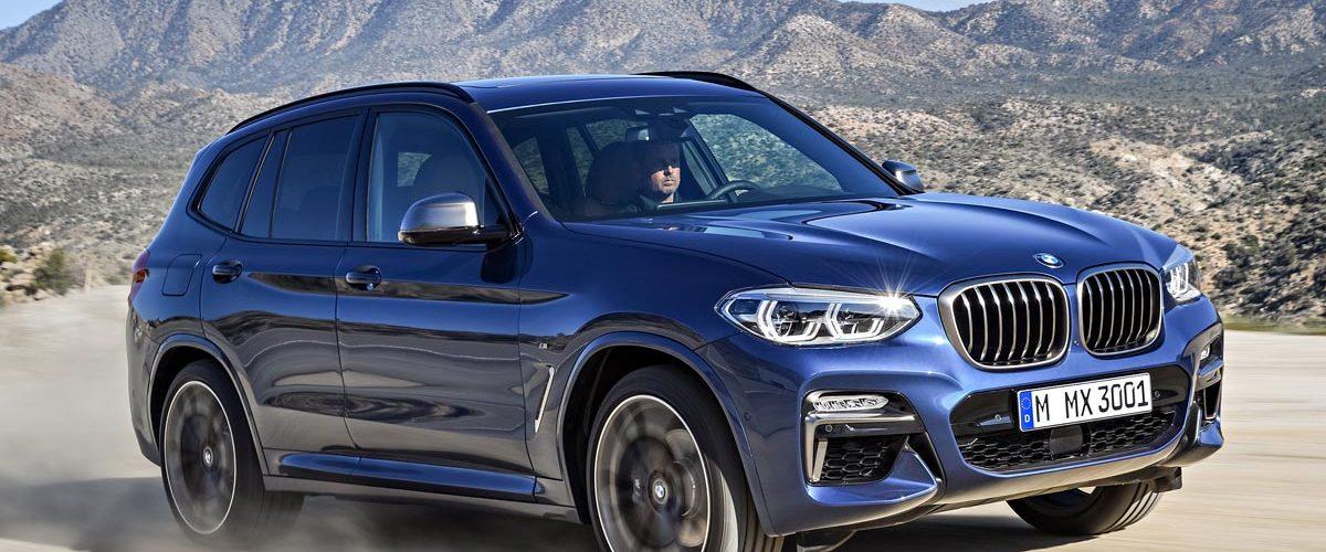 BMW X3 M40i delantera movimiento
