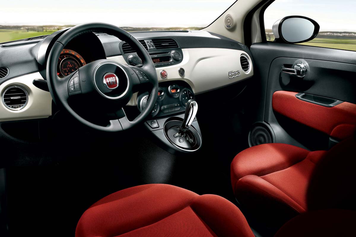 Fiat 500 interior