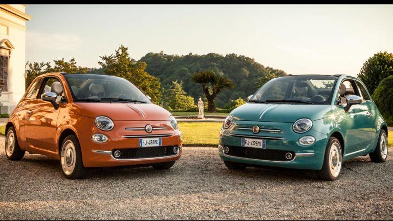 Fiat 500 Anniversario frontales