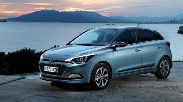 Vista lateral Hyundai i20
