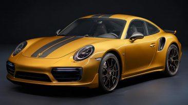 Vista delantera Porsche 911 Turbo S Exclusive Series