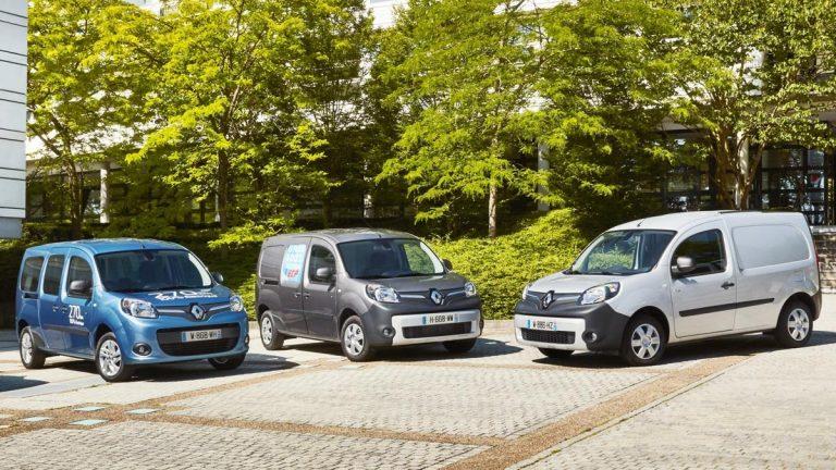 Renault Kangoo Z.E. 2017 gama delantera