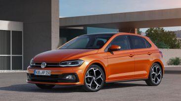 Vista delantera lateral del Volkswagen Polo 2017