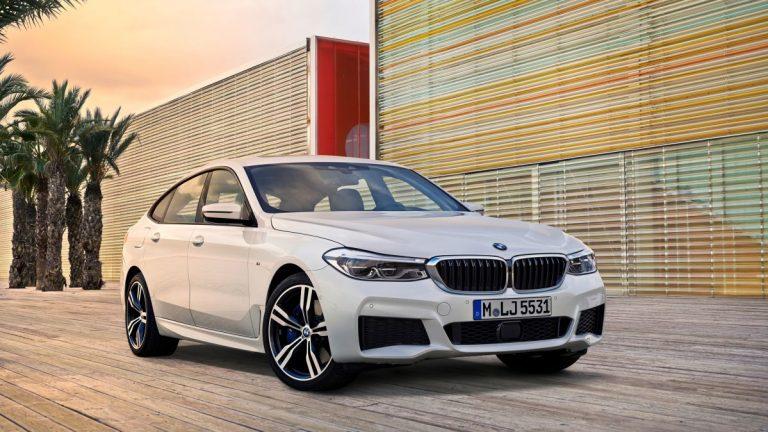 BMW Serie 6 Gran Turismo 2017 frontal movimiento