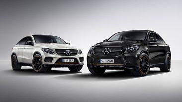 Mercedes GLE Coupe OrangeArt Edition los dos juntos