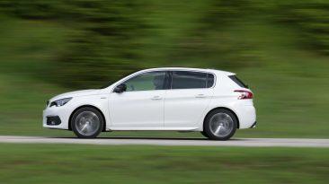 Peugeot 308 2017 barrido blanco