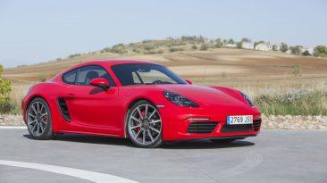 Porsche 718 Cayman S PDK apoyo en curva