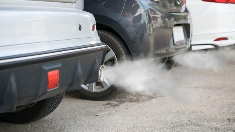 contaminación coche