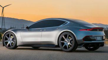 Fisker EMotion trasera