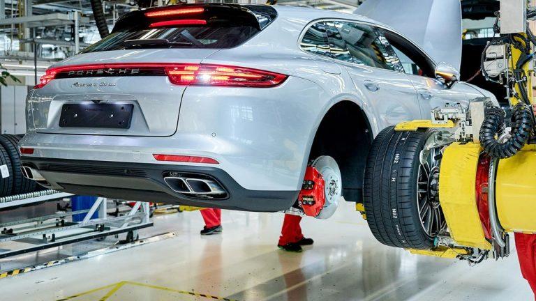 Producción del Porsche Panamera Sport Turismo