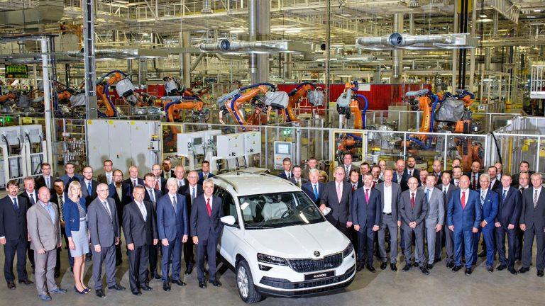 Producción del Škoda Karoq