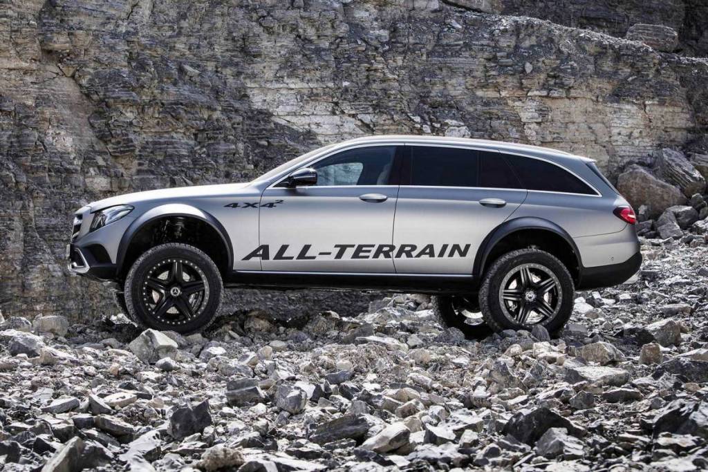 Mercedes Clase E All Terrain 4x4² el SUV ligero capaz